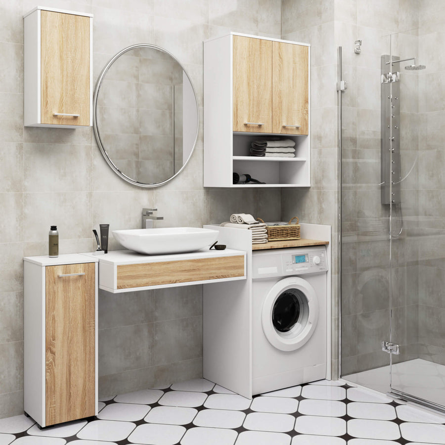 Badezimmerschrank – FIN – Stilvoller Badschrank Stauraum und modernem Design