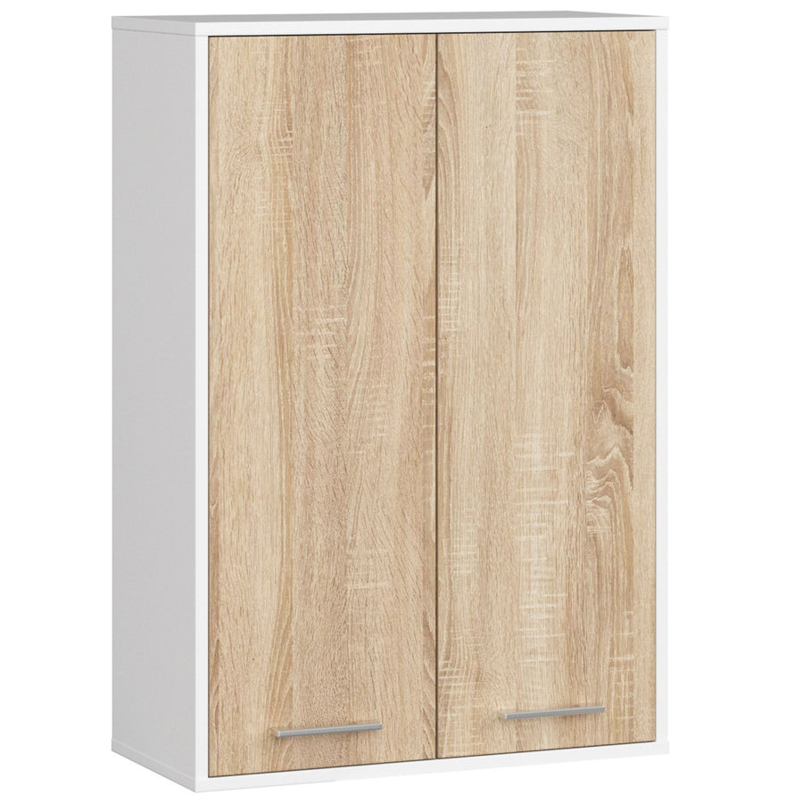 Badezimmerschrank – FIN – Platzsparender Badschrank mit viel Stauraum und modernem Look