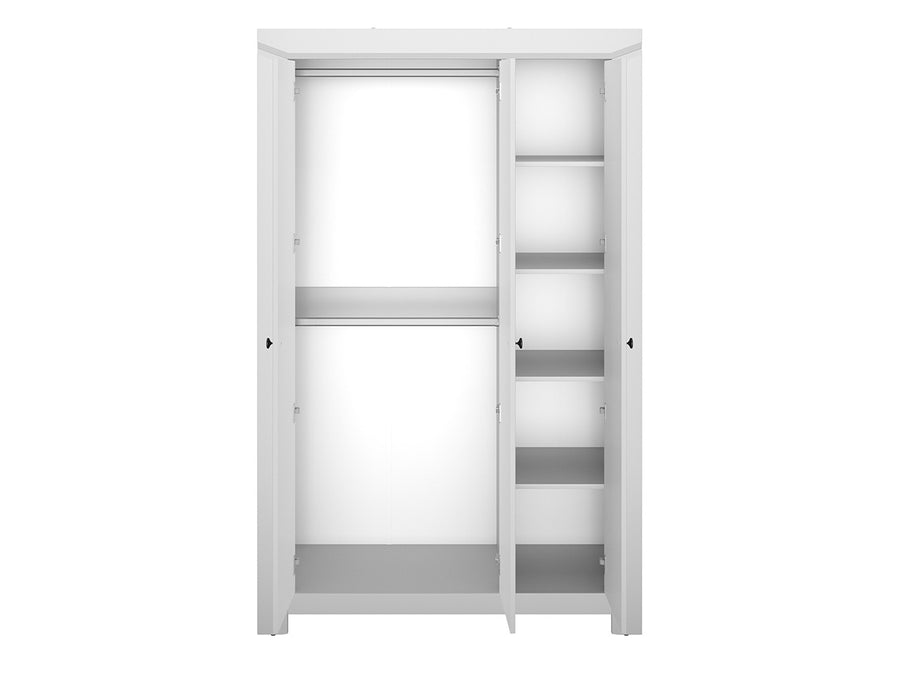Kleiderschrank – TERNI – Edle Optik und durchdachter Stauraum