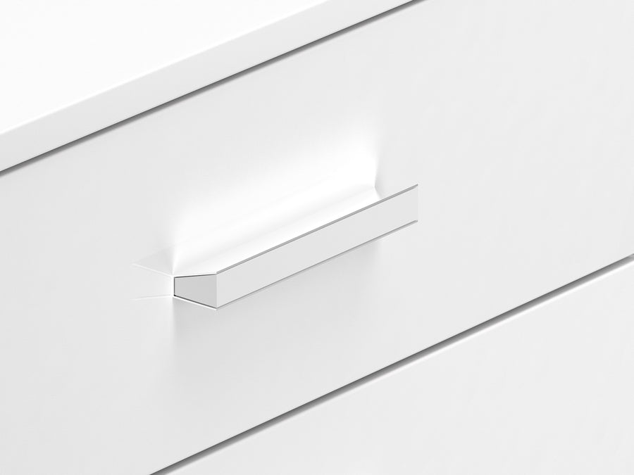 TV Board – SECCO 06 – Modernes Lowboard in Weiß Hochglanz für Ihr Wohnzimmer
