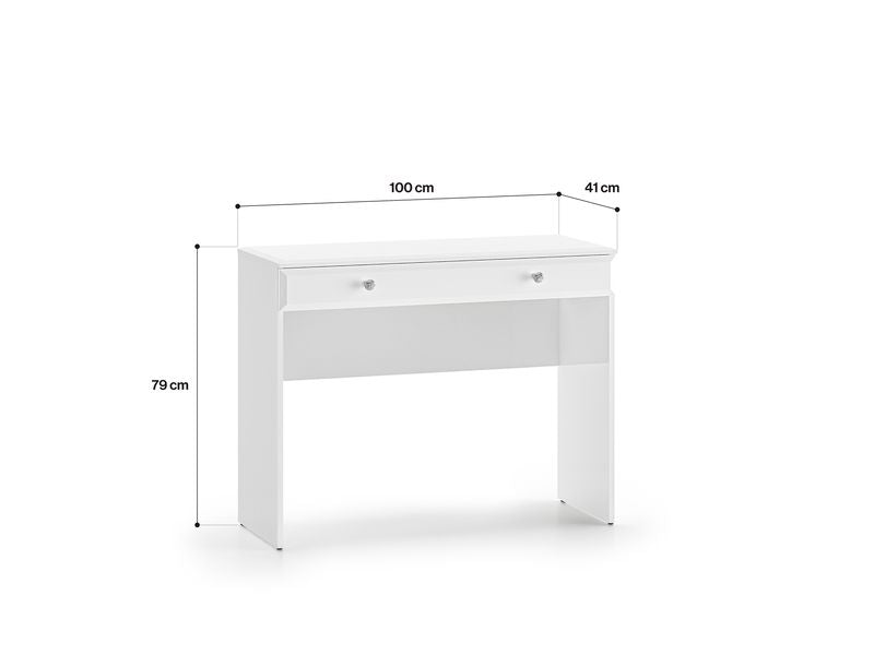 Schminktisch – GLAMOUR 0501 – Moderner Toilettentisch mit Vollauszug