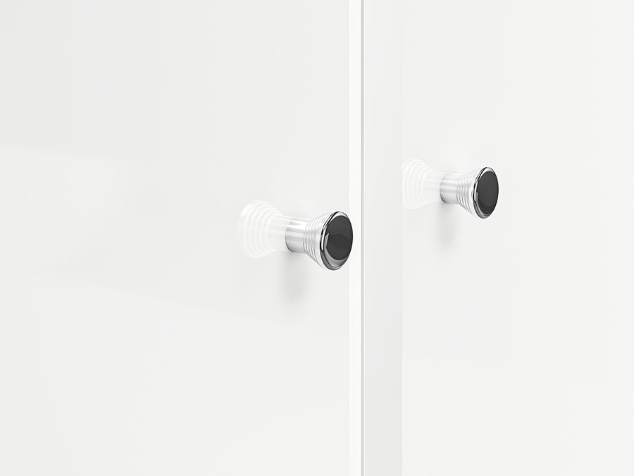 Kleiderschrank – VILLA 01 – Moderne Eleganz mit edler Rillenoptik