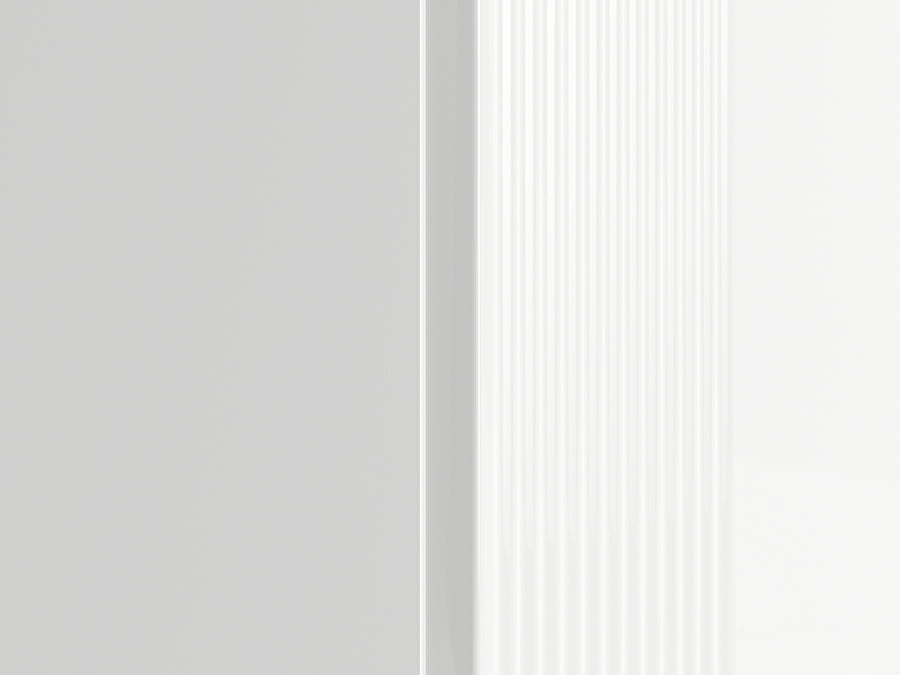 Kleiderschrank – VILLA 01 – Moderne Eleganz mit edler Rillenoptik