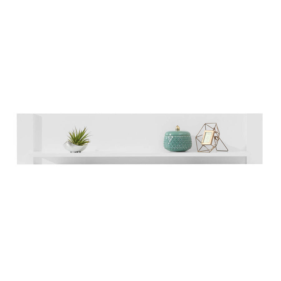 Wohnzimmer Set – 7 Teile – BERGEN System – Weiß – Modernes Design für stilvolles Wohnen