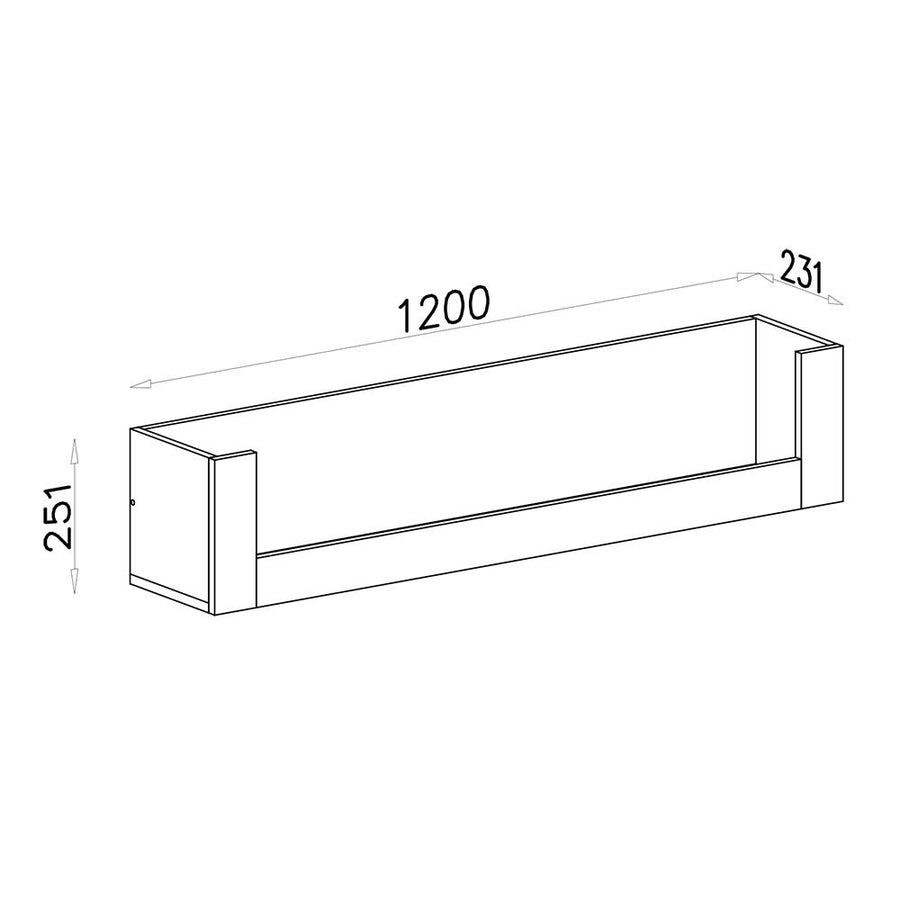 Wohnzimmer Set – 4 Teile – BERGEN System – Weiß – Modernes Design mit Glas & Stauraum