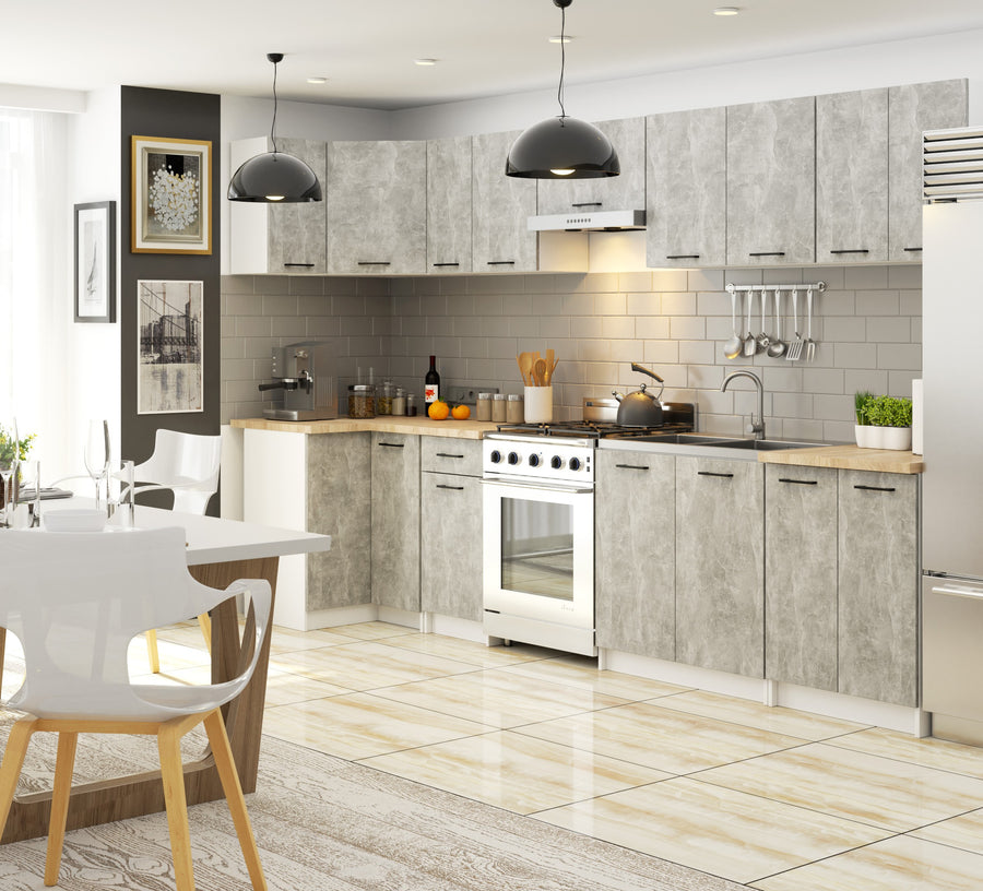 Eckhängeschrank – OLIWIA – W60/60, minimalistisches Design, maximaler Nutzen
