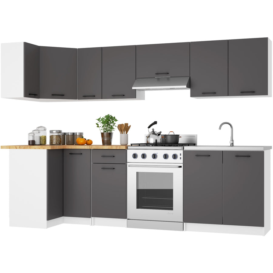 Eckhängeschrank – OLIWIA – W60/60, minimalistisches Design, maximaler Nutzen