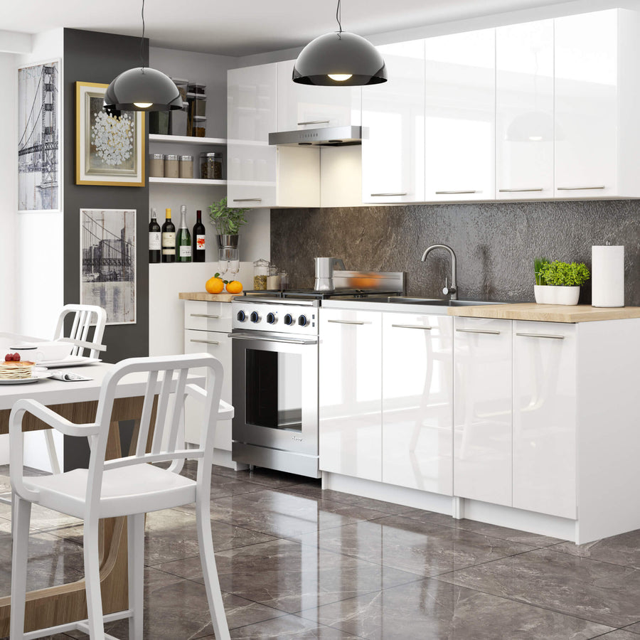 Hängeschrank – OLIWIA – W40, Hochglanz-Design für moderne Küchen