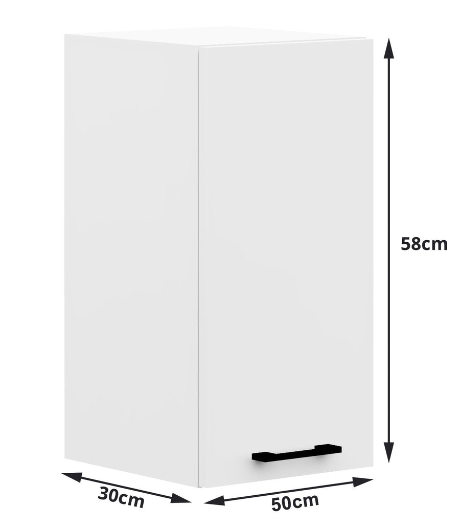 Hängeschrank W50 – OLIWIA – Kompaktes Design für moderne Küchen