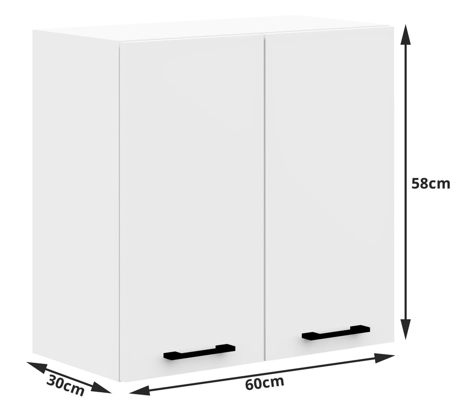 Hängeschrank – OLIWIA – W60, stilvoller Stauraum für jede Küche