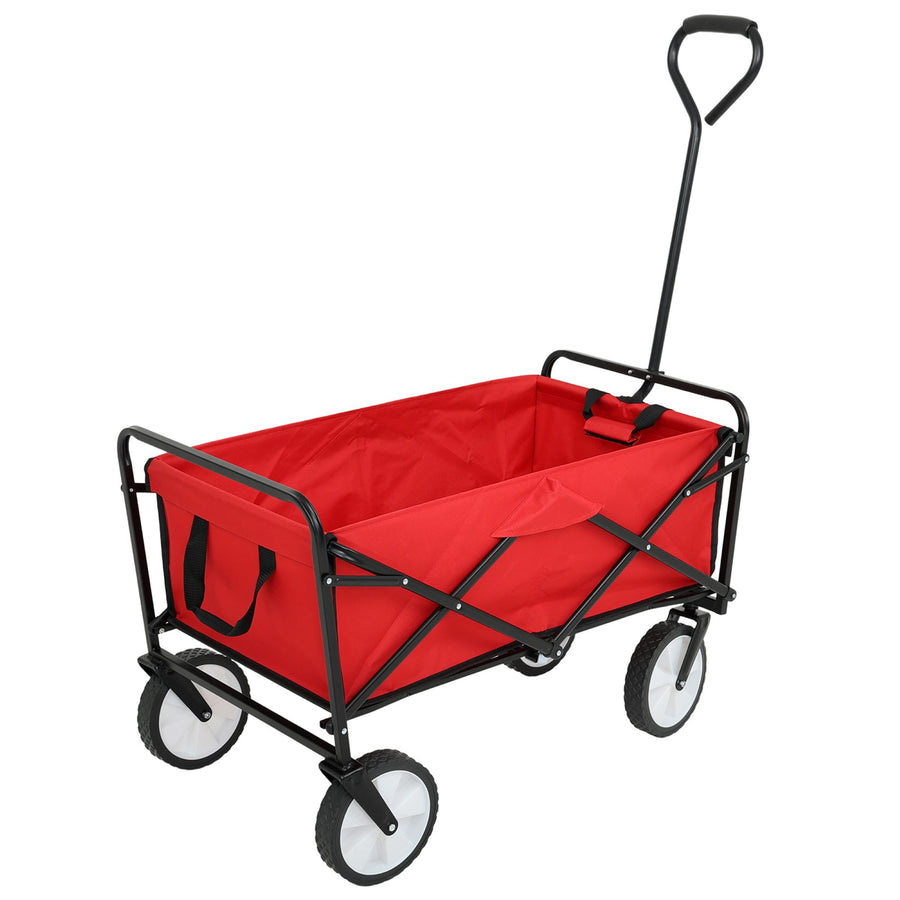 Bollerwagen – TYRS – Klappbarer Strandwagen mit großem Stauraum und hoher Belastbarkeit