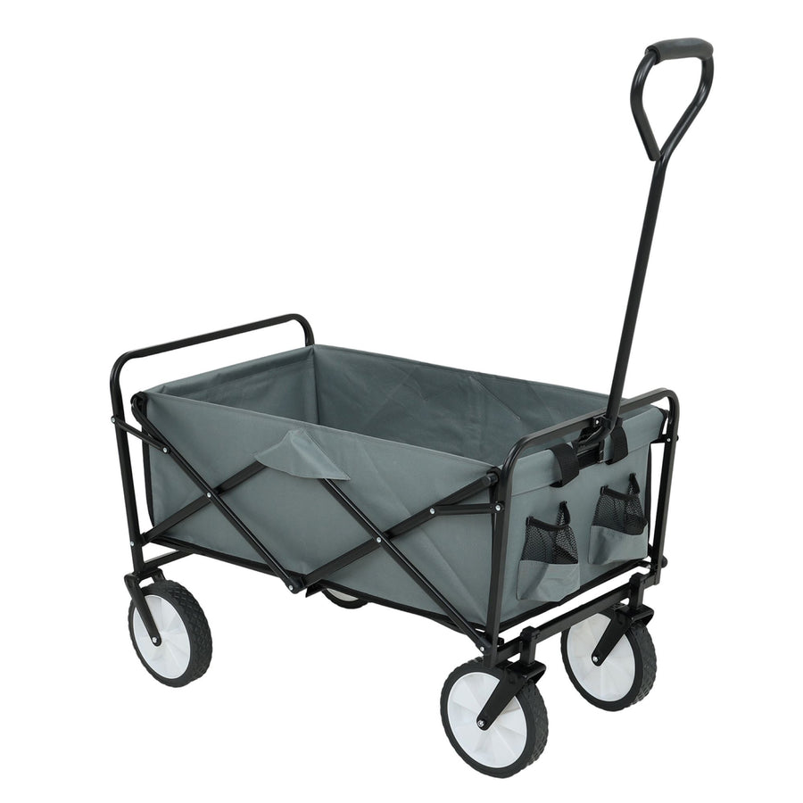Bollerwagen – TYRS – Klappbarer Strandwagen mit großem Stauraum und hoher Belastbarkeit