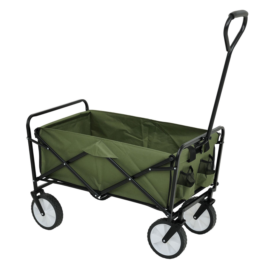Bollerwagen – TYRS – Klappbarer Strandwagen mit großem Stauraum und hoher Belastbarkeit