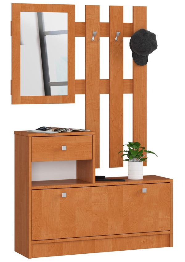 Garderobenmöbel – Praktische Lösung mit Spiegel und Schuhschrank