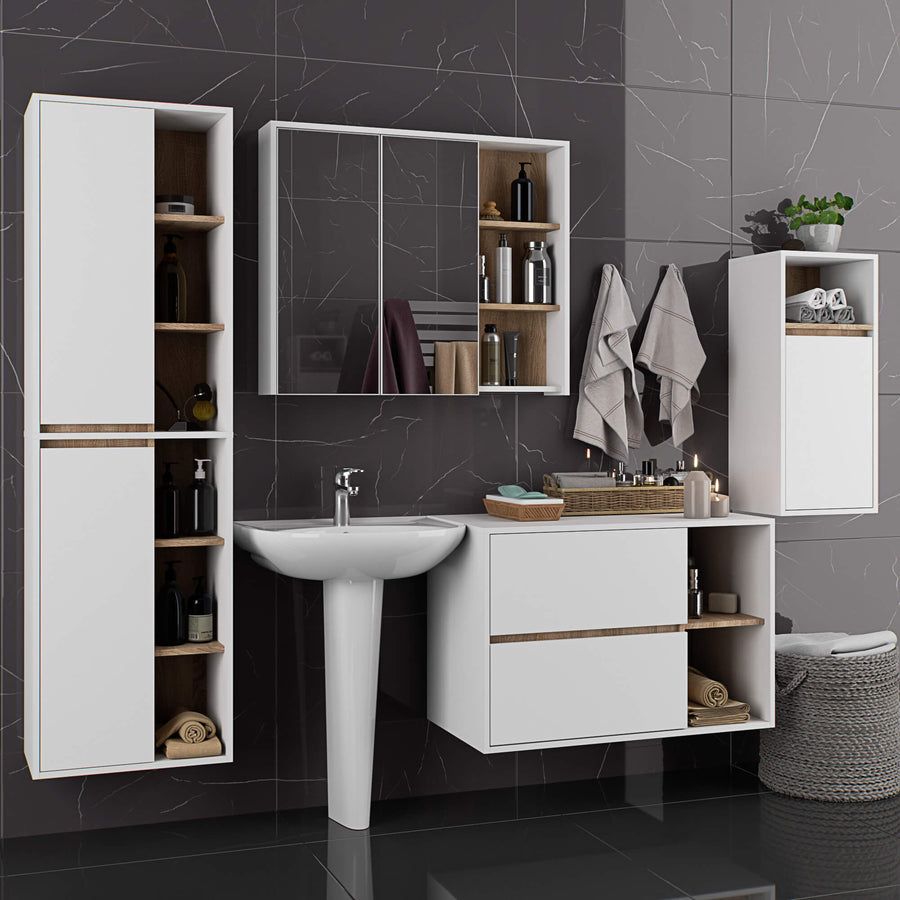 Badezimmer Set – VAMI – Stilvolle Komplettlösung mit viel Stauraum