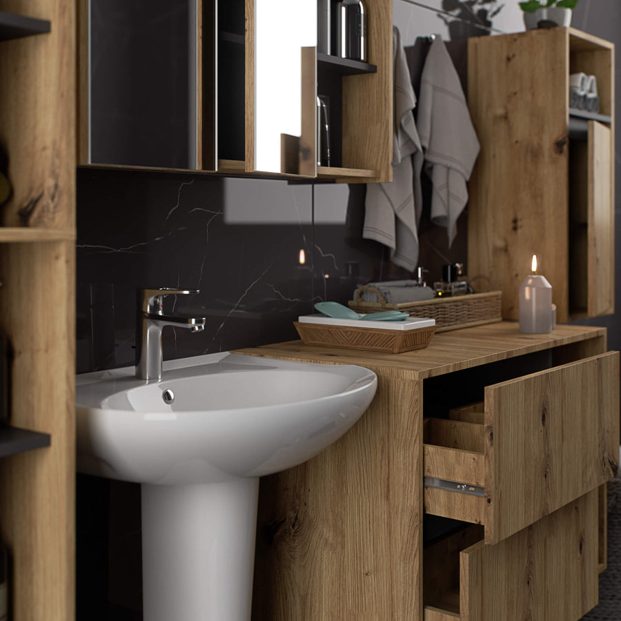 Badezimmer Set – VAMI – Stilvolle Komplettlösung mit viel Stauraum