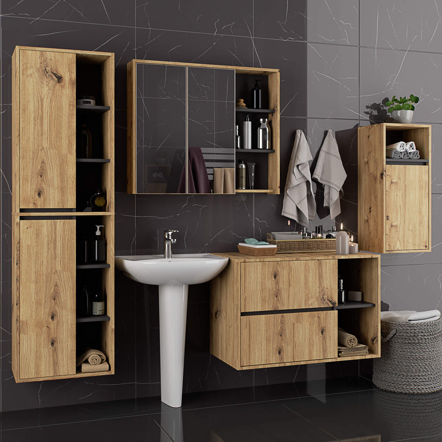 Badezimmer Set – VAMI – Stilvolle Komplettlösung mit viel Stauraum
