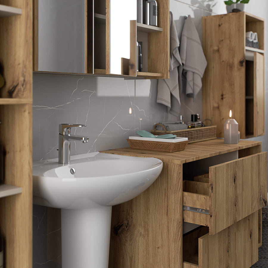 Badezimmer Set – VAMI – Stilvolle Komplettlösung mit viel Stauraum