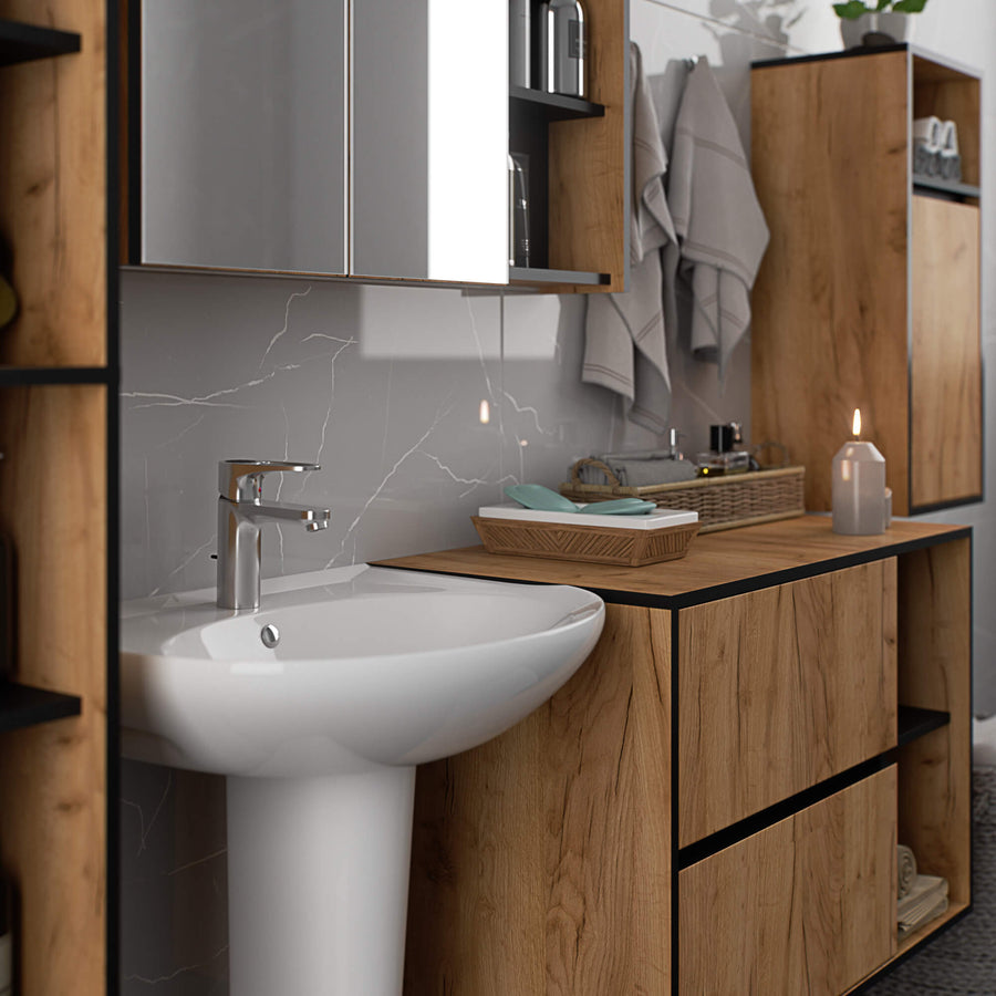 Badezimmer Set – VAMI – Stilvolle Komplettlösung mit viel Stauraum