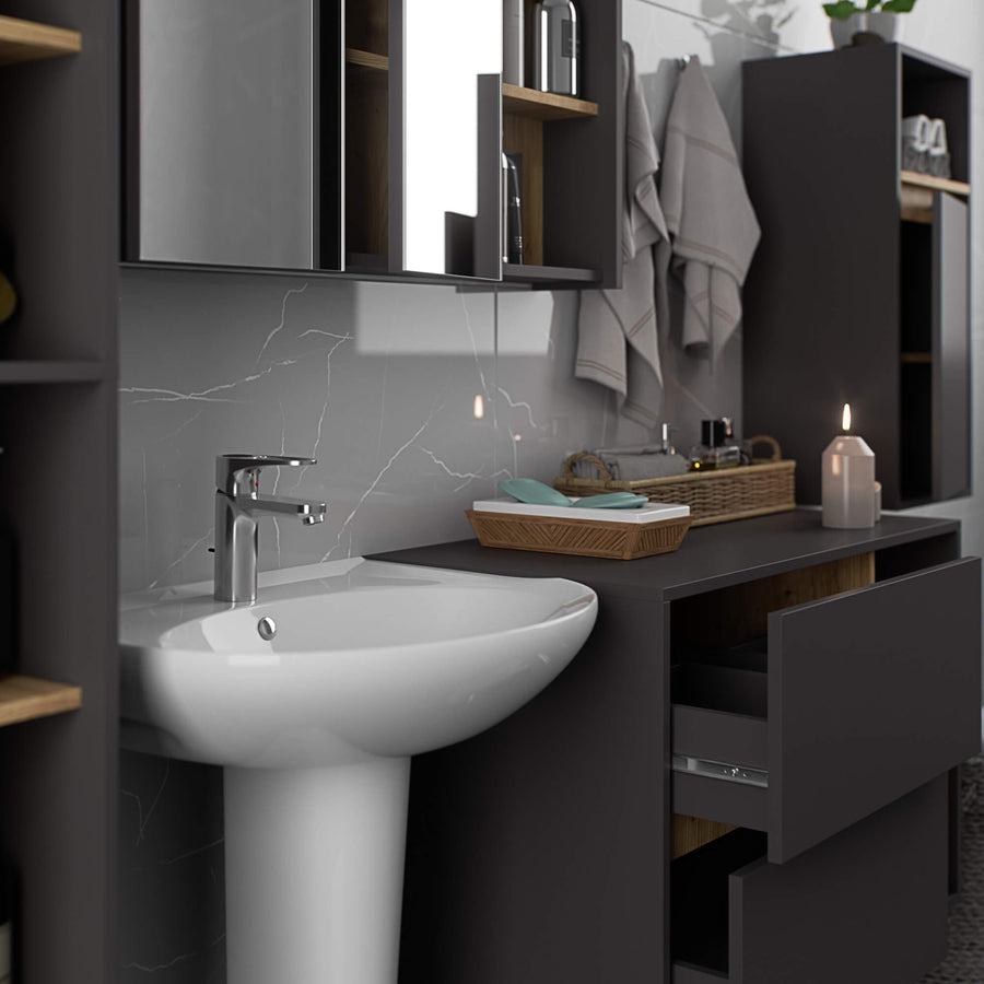 Badezimmer Set – VAMI – Stilvolle Komplettlösung mit viel Stauraum
