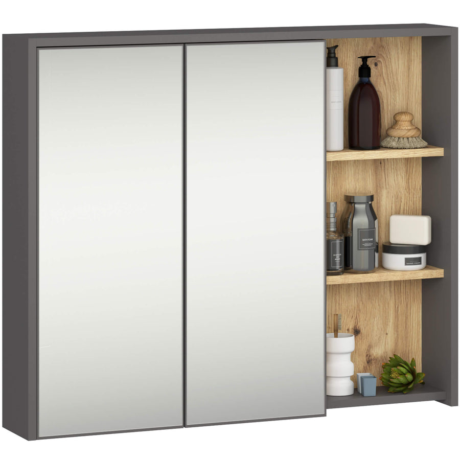 Badezimmer Set – 4 Teile – VAMI – Modernes Hängeset mit stilvollem Stauraum