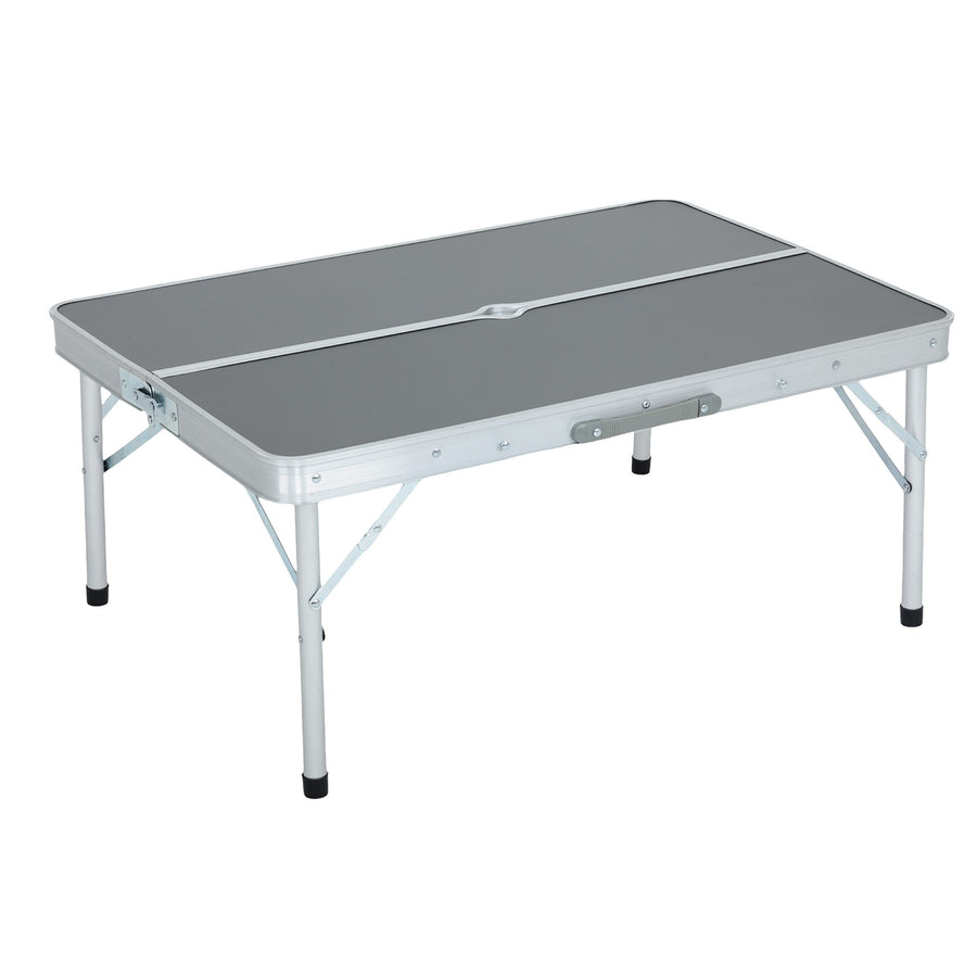 Campingmöbel Set – ROI – Klappbarer Campingtisch mit 2 Sitzbänken für Outdoor und Reisen